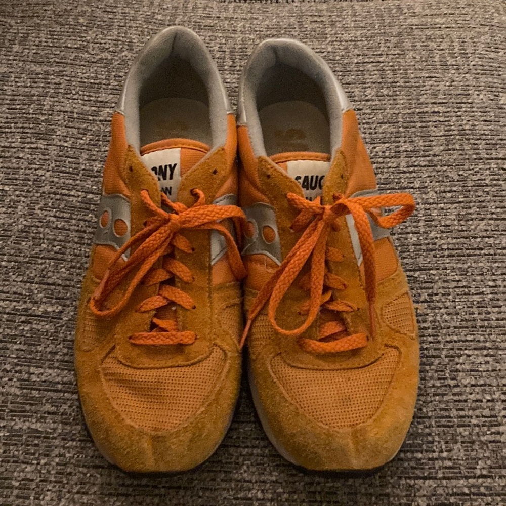 Saucony Vibrant Orange Athletic Shoes
